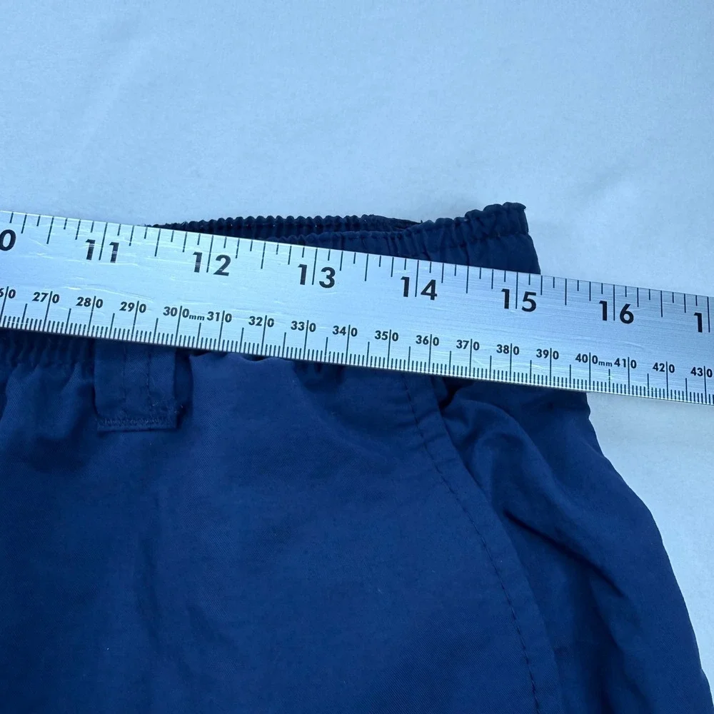 Columbia PFG Backcast III Navy Blue Fishing Water Shorts Mens Medium 6 Inseam